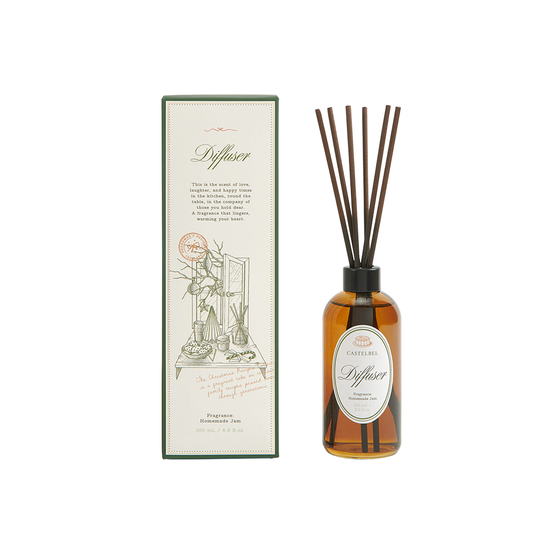 CASTELBEL NOËL – DIFFUSEUR DE PARFUM CONFITURE MAISON | 200 ML