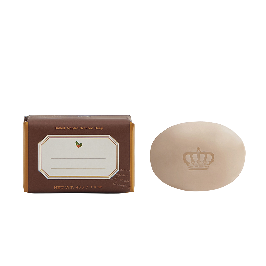 CASTELBEL NOËL – SAVON PARFUMÉ POMMES AU FOUR | 40 G