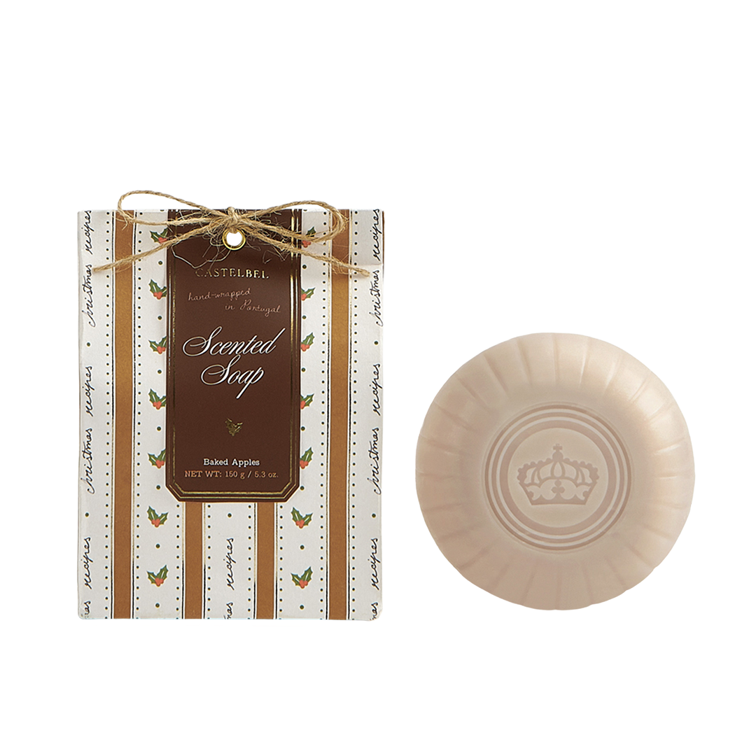 CASTELBEL NOËL – SAVON PARFUMÉ POMMES AU FOUR | 150 G
