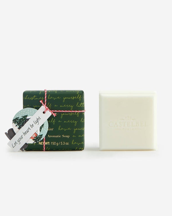 Savon parfumé de Noël Peppermint – Castelbel | 150 g