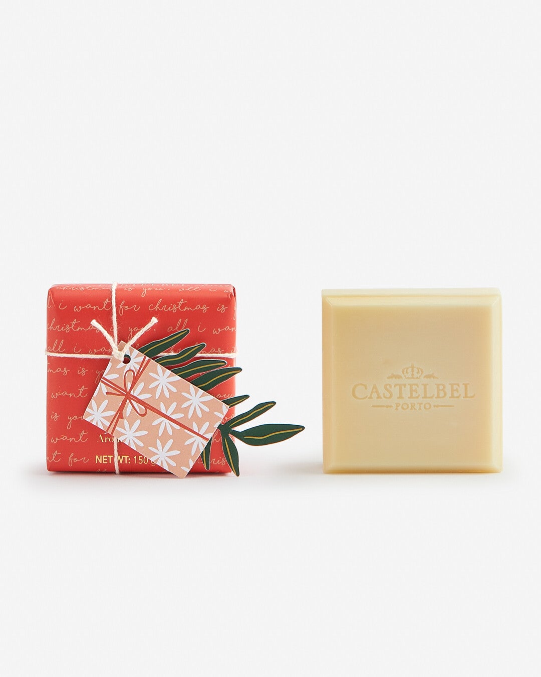 Savon parfumé de Noël Cranberries – Castelbel | 150 g