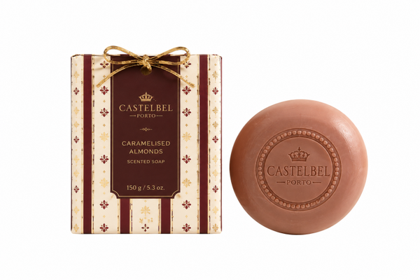 CASTELBEL NOËL – SAVON PARFUMÉ AMANDES CARAMÉLISÉES | 150 G