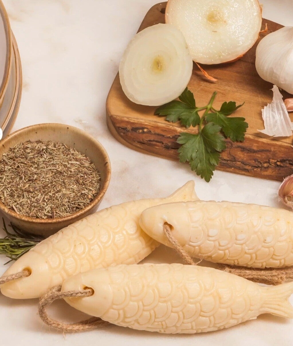 Savon Sardine citron et sel marin  80g CASTELBEL