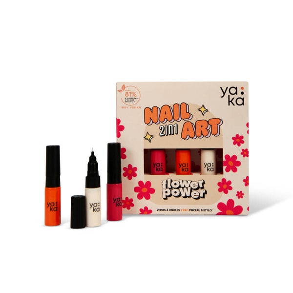 Coffret vernis à ongles 2en1 - Flower Power