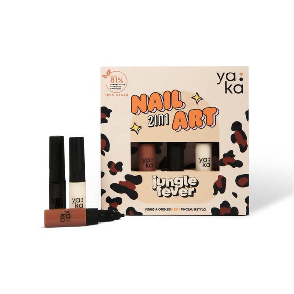 Coffret vernis à ongles 2en1 - Jungle Fever