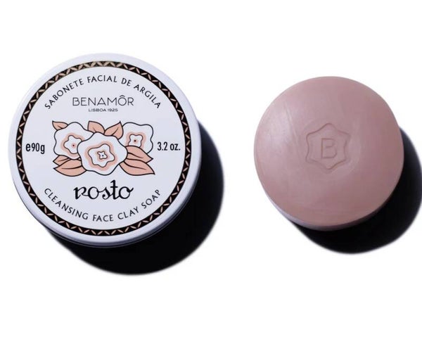 ROSTO CLEANSING CLAY FACE SOAP 90G