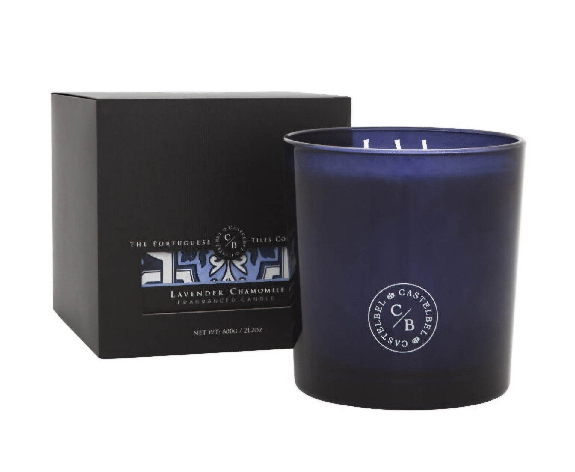 Lavender Chamomile Aromatic 3-Wick Candle 600g
