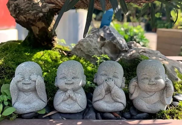 'No Evil' Mini Buddhas