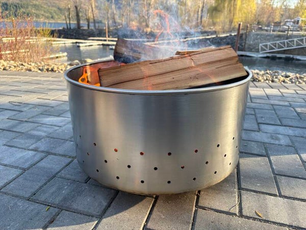 Stainless steel firepits