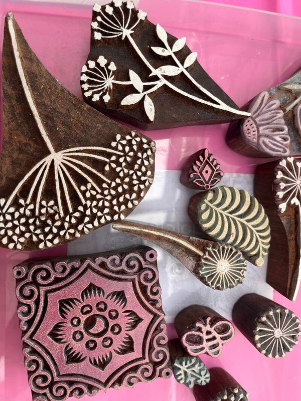 Kids Block Printing Workshop 3