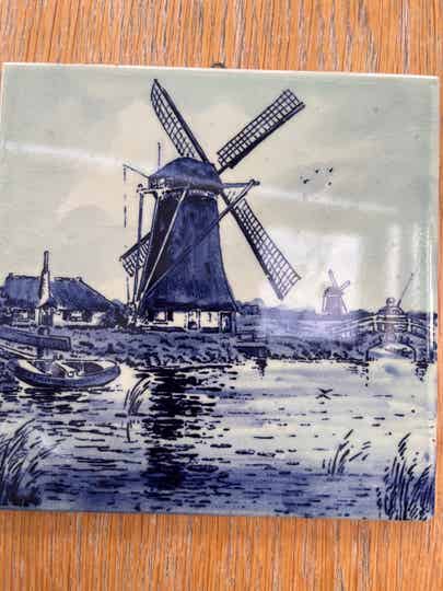 Delft Dutch tile