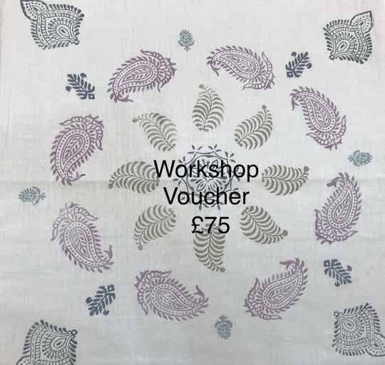 Workshop Voucher £75