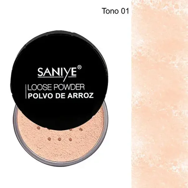 POLVO DE ARROZ SANIYE TRASLUCIDO TONO 1