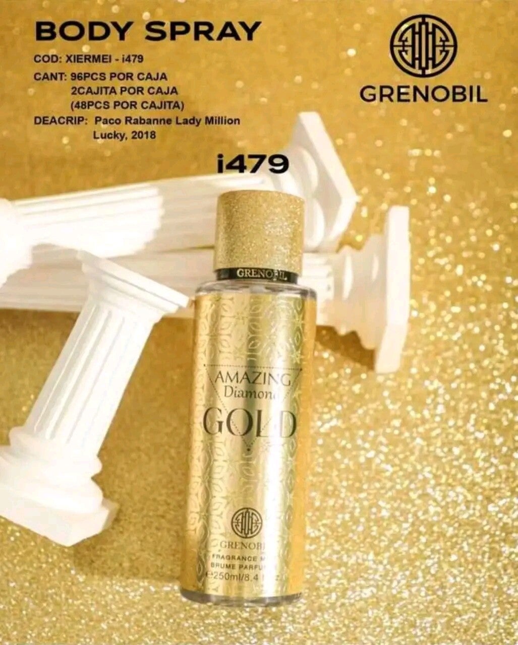 BODY GOLD 250ML