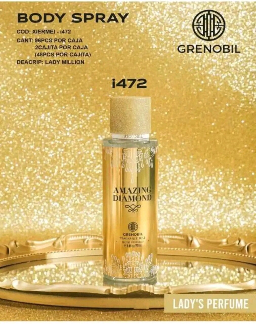 BODY AMA DAMA 250 ML