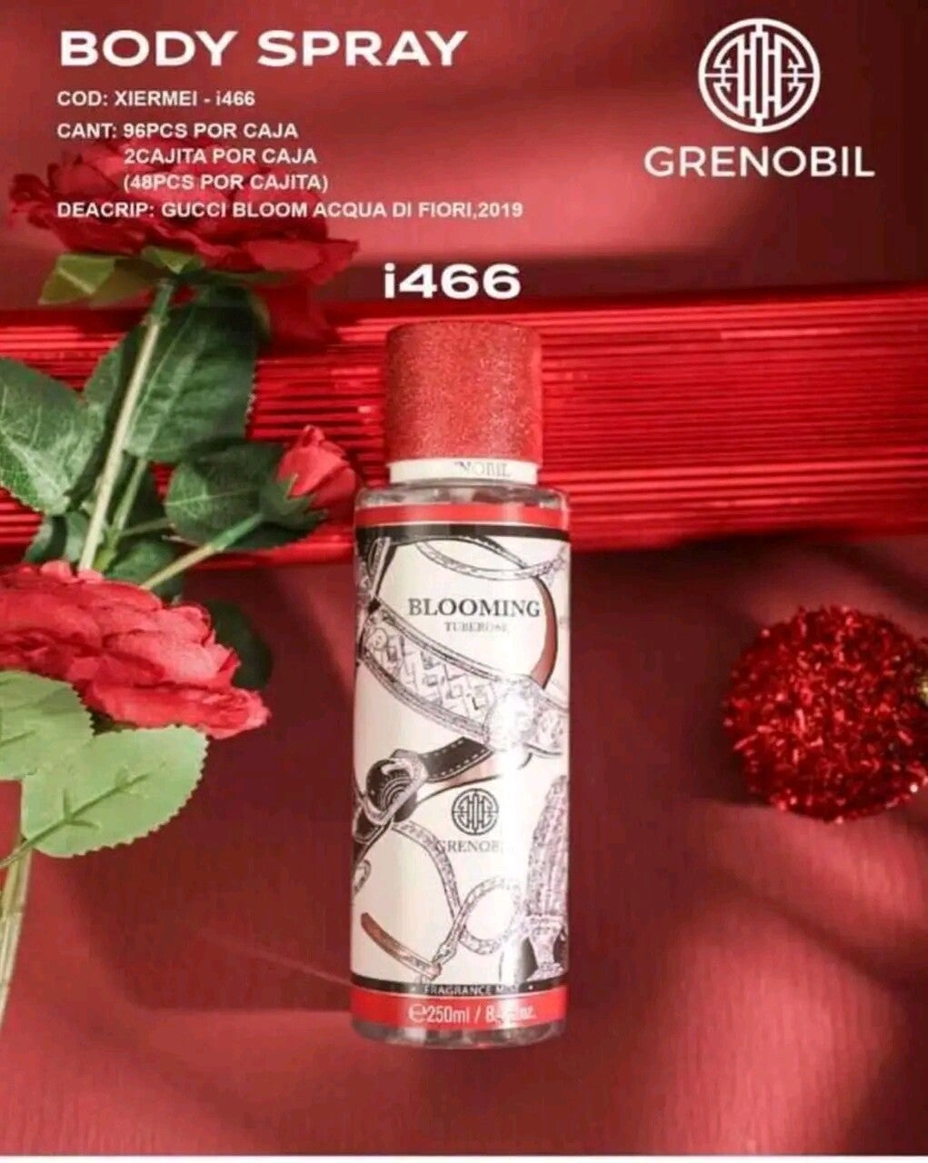 BODY BLOMM 250 ML DAMA