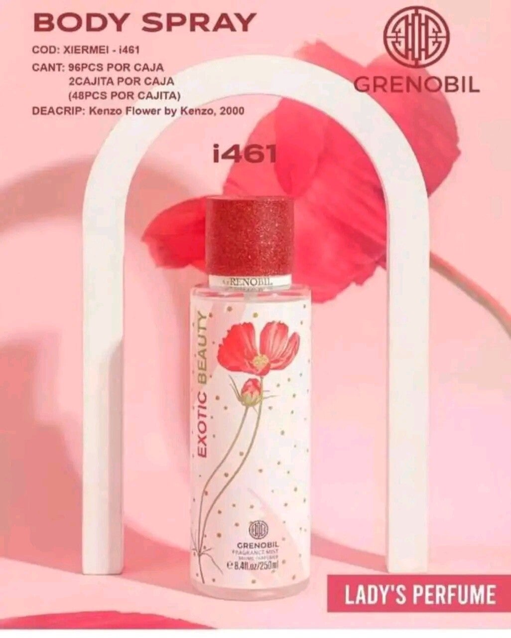 BODY LADY PERFUM 250 ML DAMA