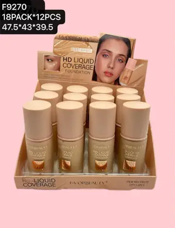 12PZ DE MAQUILLAJE LIQUIDO