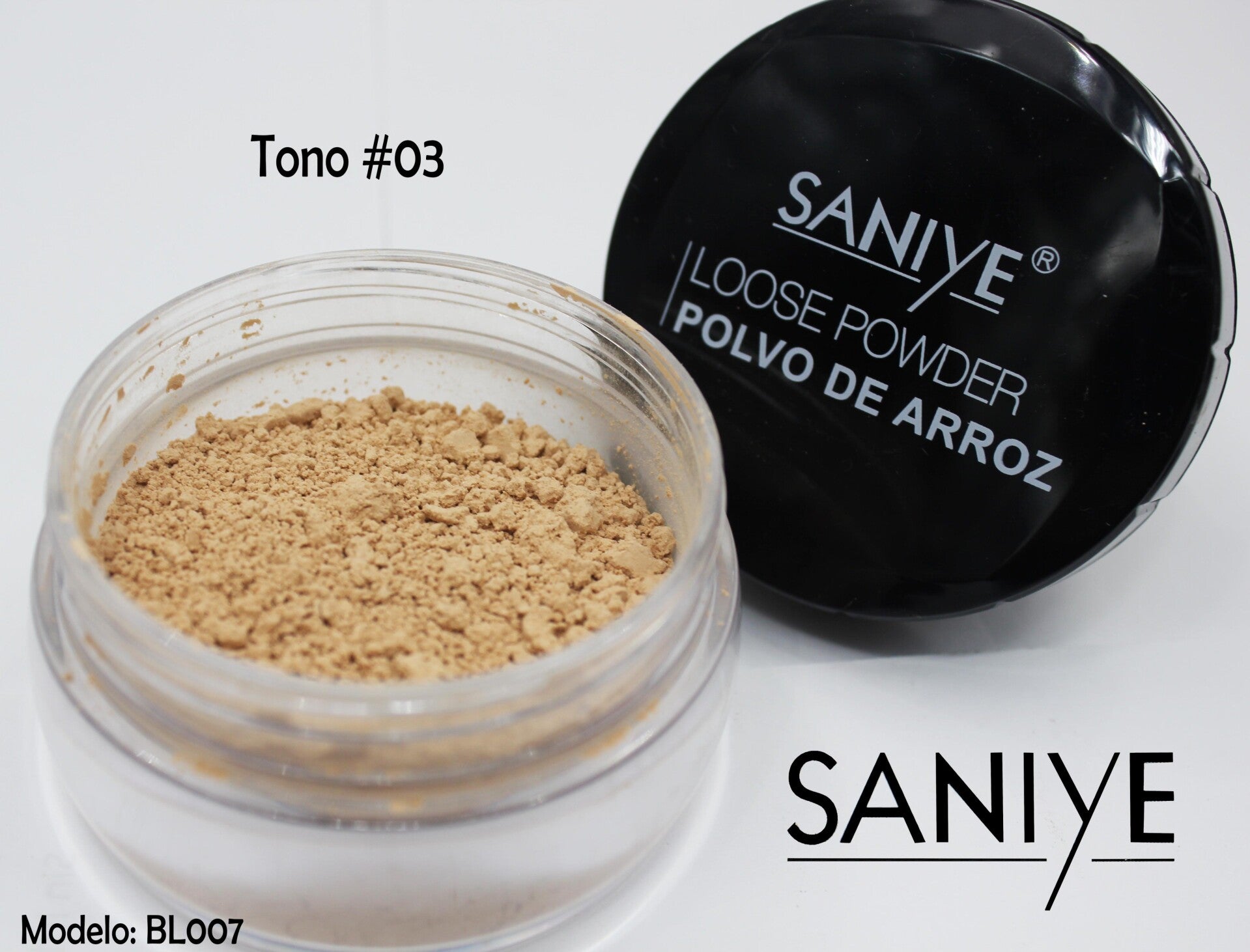 POLVO DE ARROZ SANIYE TRASLUCIDO TONO 3