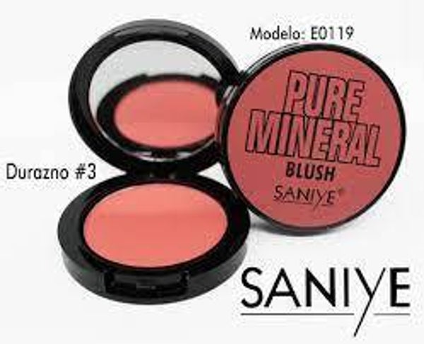 RUBOR MINERAL SANIYE TONO 3 DURAZNO