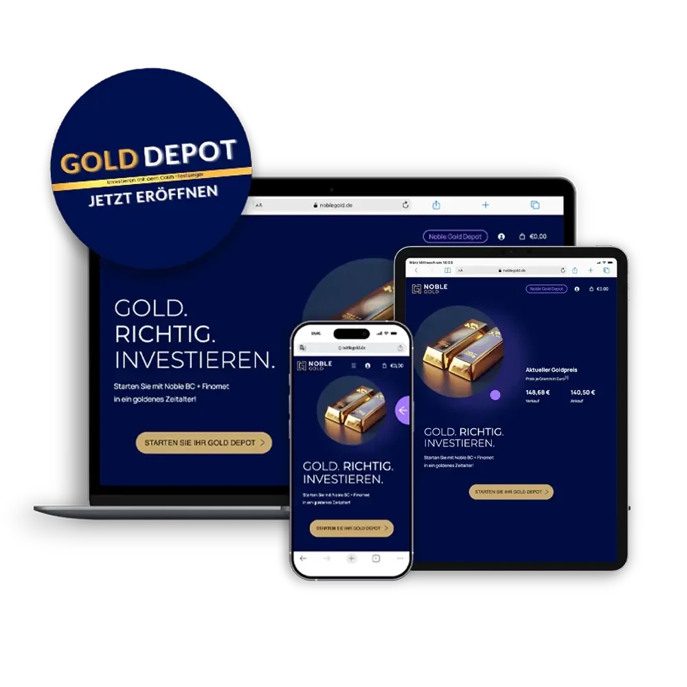 SACHWERTDEPOT - GOLD ODER ROHSTOFFDEPOT FÜR STRATEGISCHE SACHWERTE ERÖFFNEN