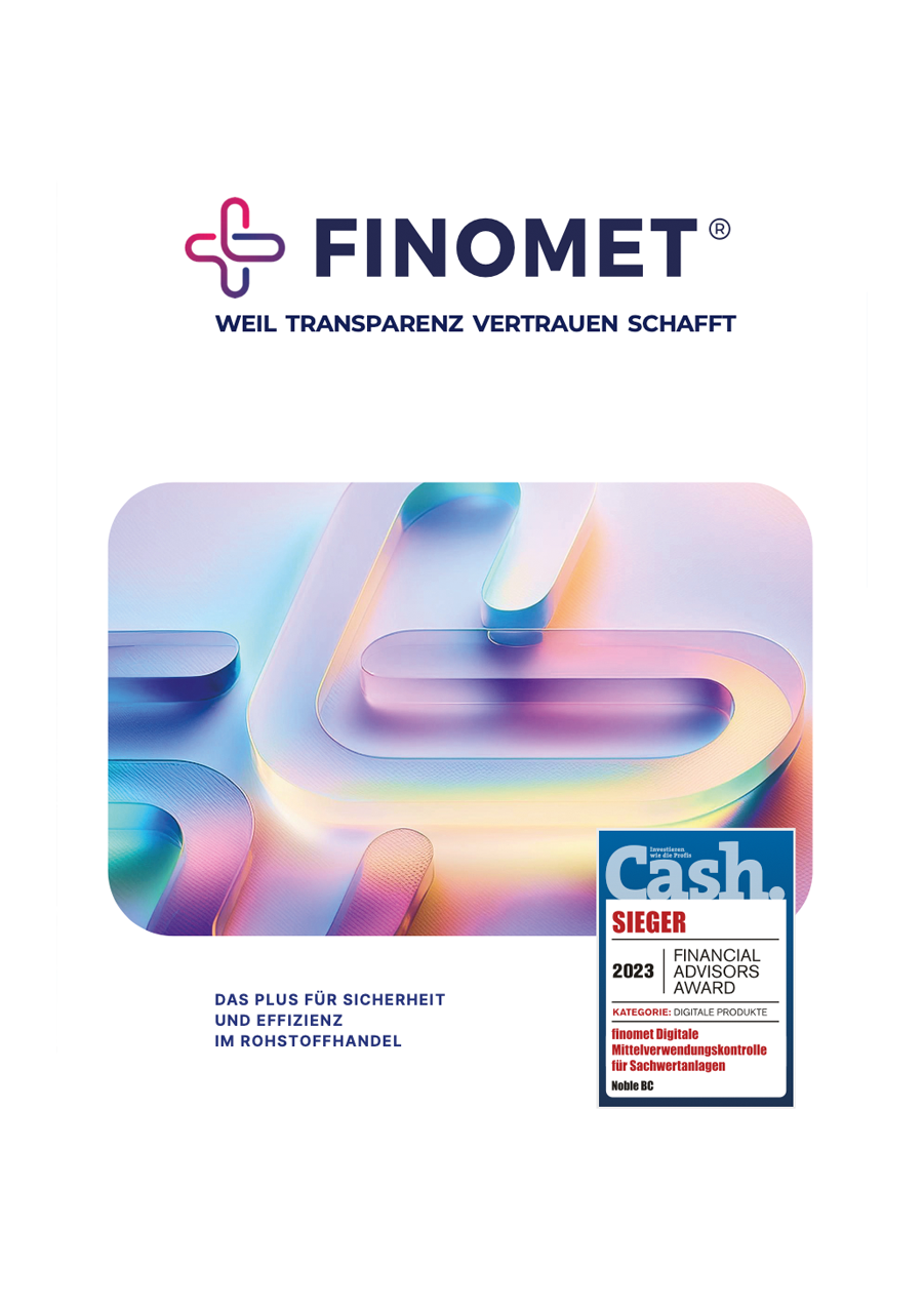 Physischer Einlagerung mit FINOMET: sichere Verwahrung von Gold in Hochsicherheitslagern mit transparenter Dokumentation und Kontrolle.