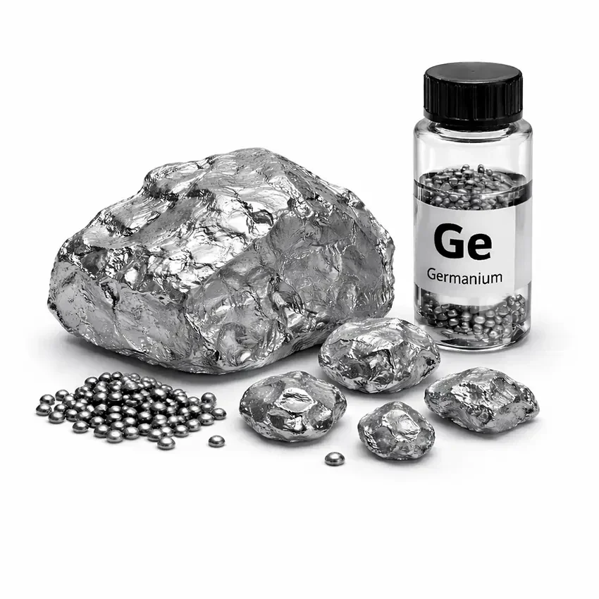 Germanium als Technologiemetall für Glasfasernetze, Halbleiter und Infrarotoptik – mehr über Einsatzbereiche entdecken.