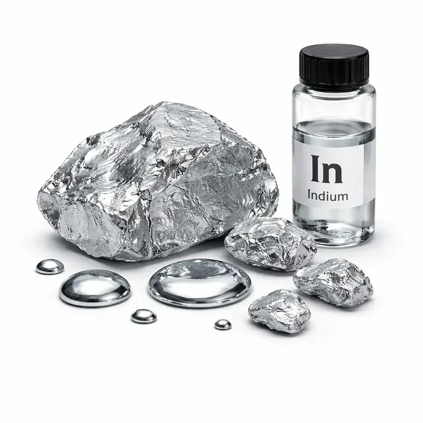 Indium als Technologiemetall für Displays, Touchscreens und Photovoltaik – jetzt Anwendungen und Factsheet entdecken.