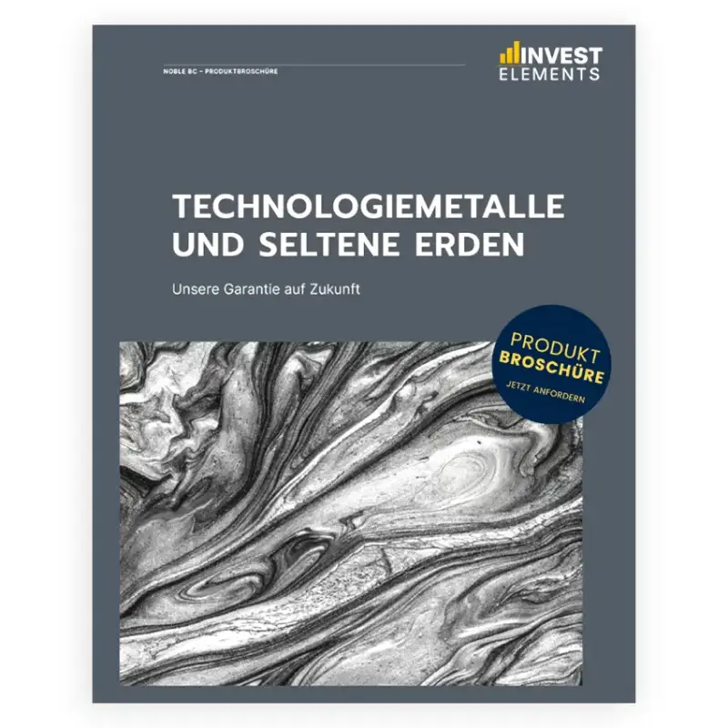Infomappe zu Seltenen Erden und Technologiemetallen – Informationsmaterial von INVEST ELEMENTS