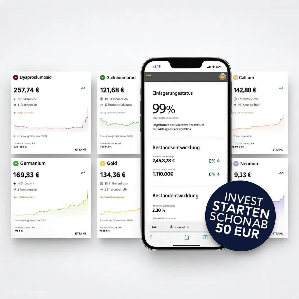 Finomet Ihre Plattform für Investments in Seltene Erden & Technologiemetalle