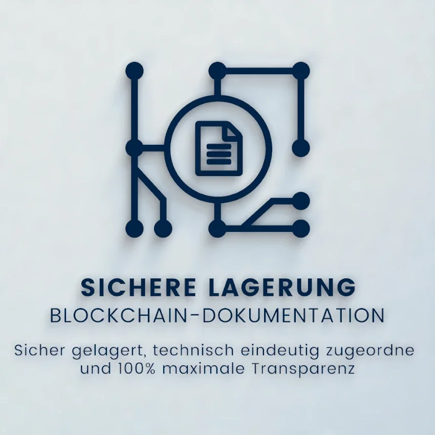 Sichere Lagerung physischer Metalle mit blockchainbasierter Dokumentation