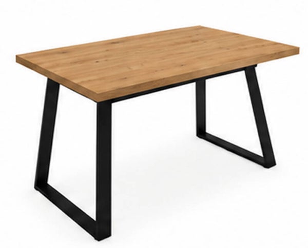 Mesa Comedor, Pata Negra · EXTENSIBLE TRAPECIO · Ref. DBW-053