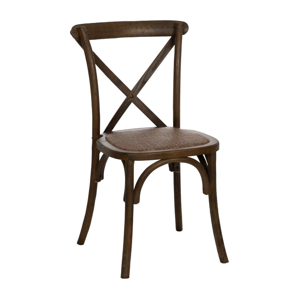 Silla de Comedor · Madera Rustica · Ref. DBW-093