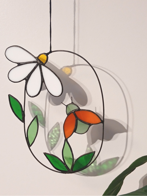 Hanger minituintje met kever