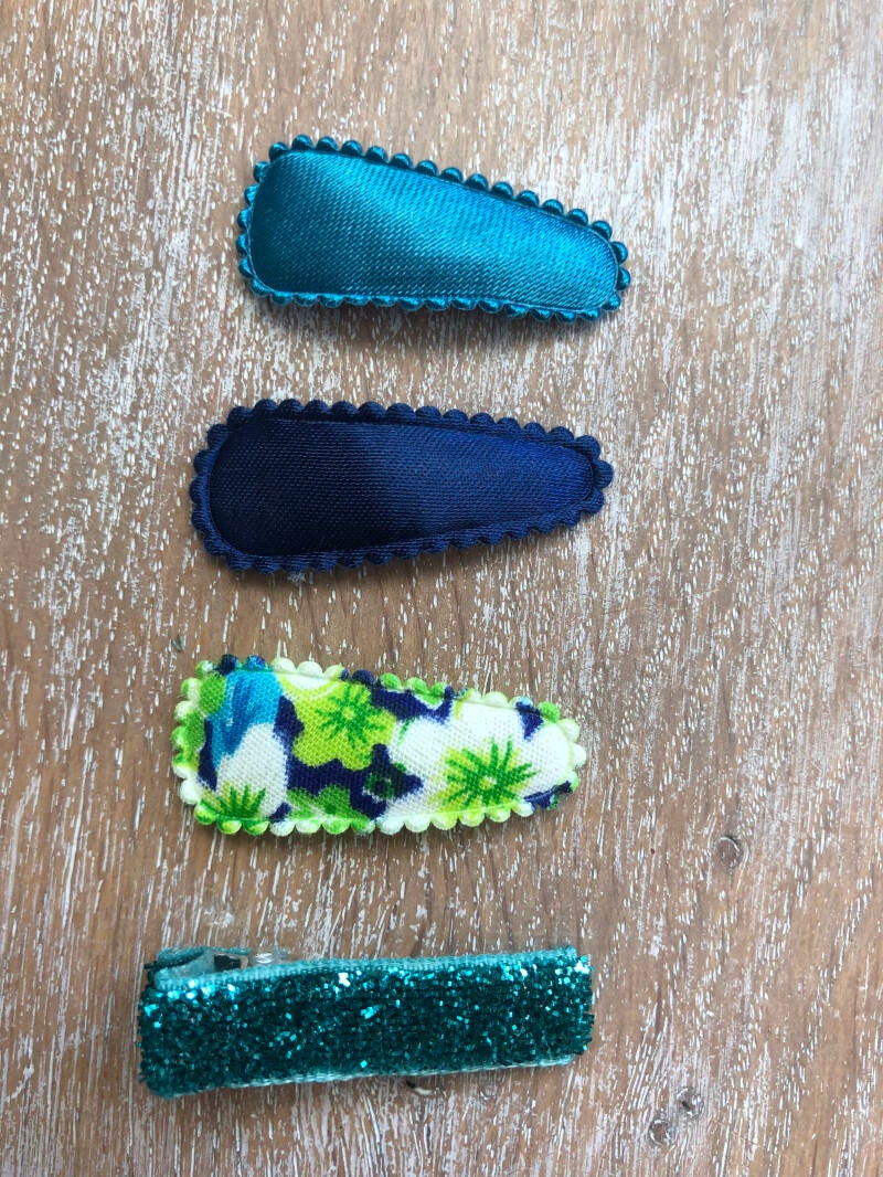 Kleine speldjes baby groen, blauw