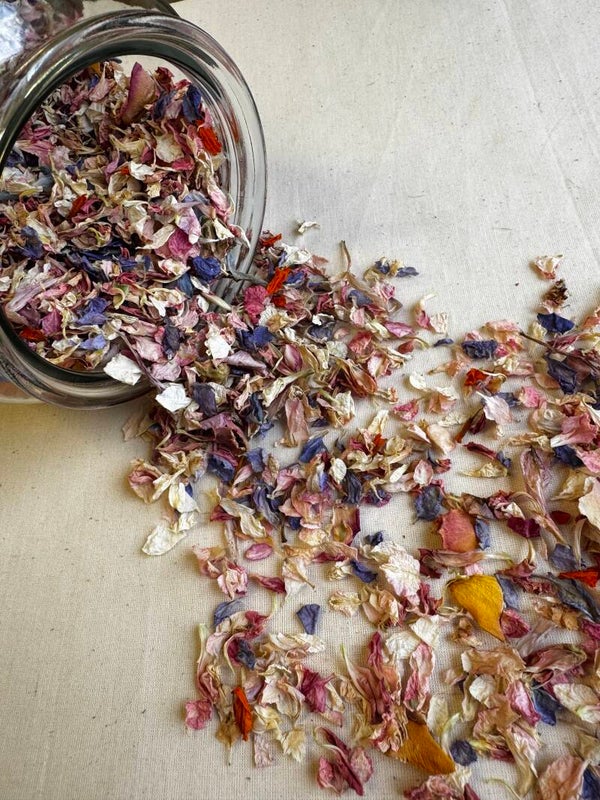 Soft mix bloemen confetti
