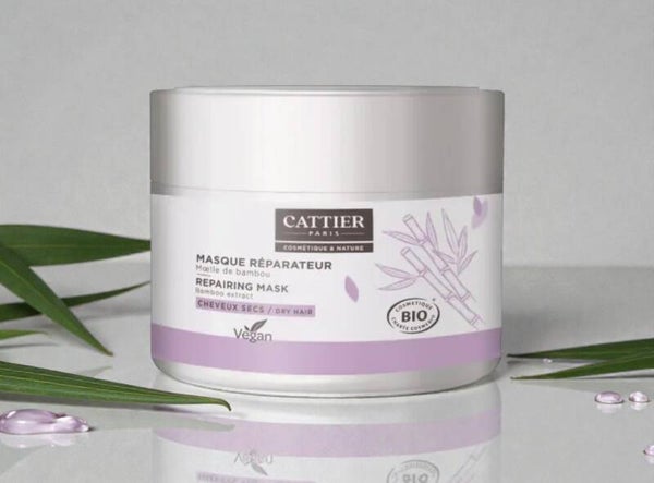 Masque réparateur cheveux secs - Extrait de Bambou - Cattier