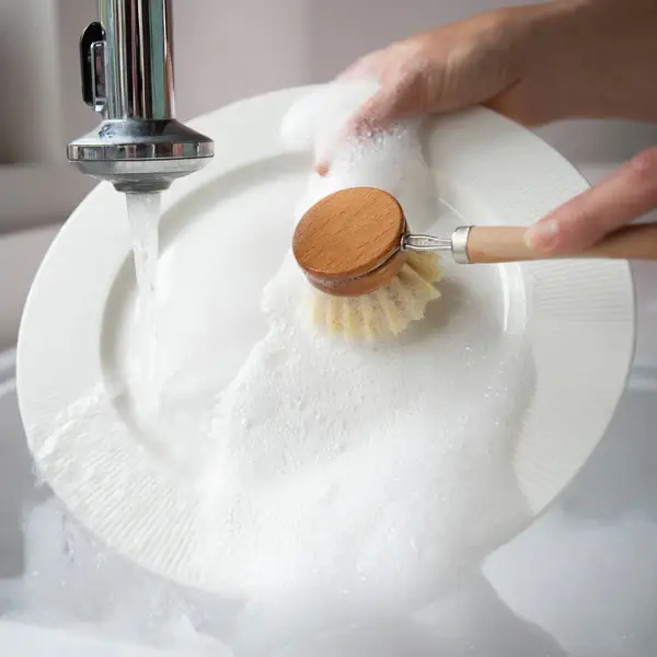 Brosse à vaisselle réutilisable Bambou - Valentine