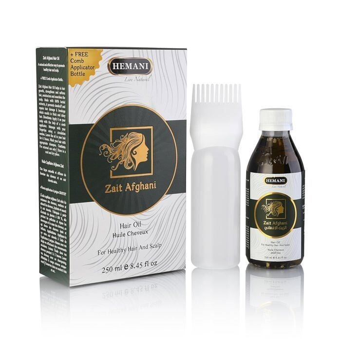 Huile Capillaire HEMANI 225 ml - Croissance Naturelle des Cheveux -