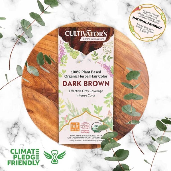 Coloration Biologique Brun Doré foncé - Cultivator's -