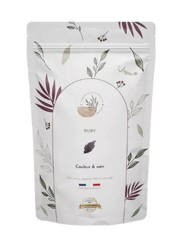 Ruby - Coloration Végétale Rouge éclatant - Comptoir de Lawsonia