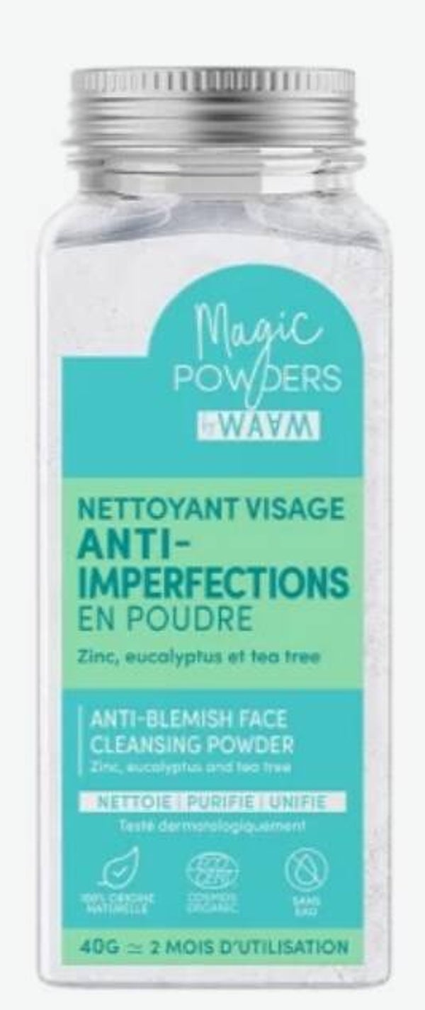 Nettoyant Visage "Anti-Imperfections" en Poudre BIO
