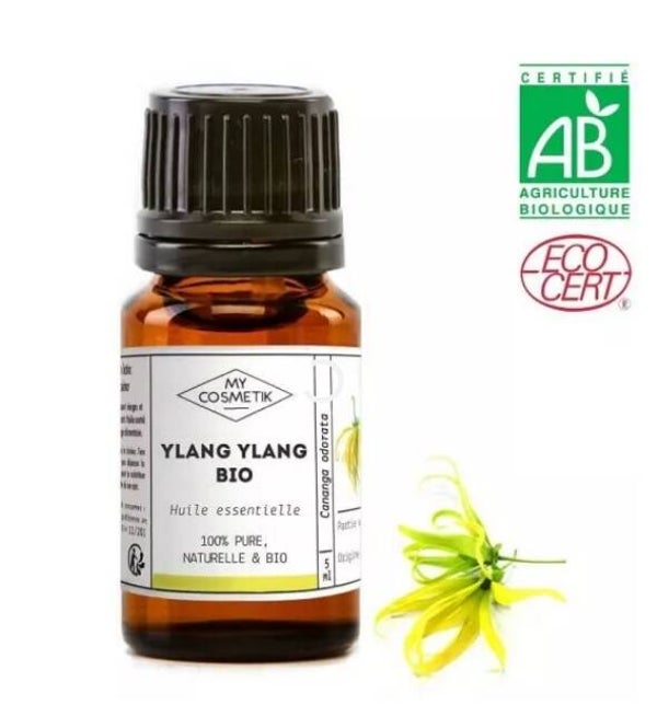 Huile essentielle d'Ylang Ylang BIO - AB (complète)