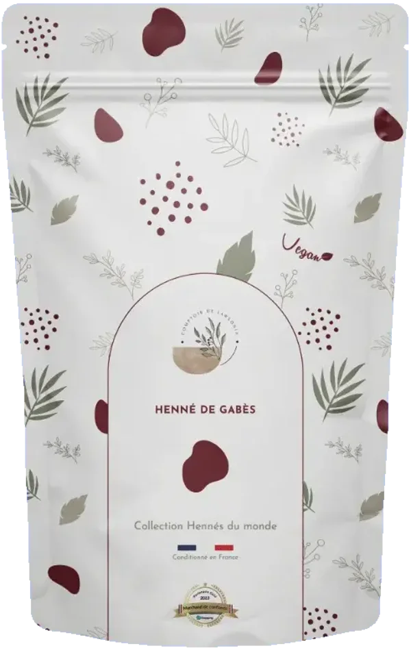 Henné de GABES – 200 g ✨ Qualité premium | Testé et certifié en laboratoire