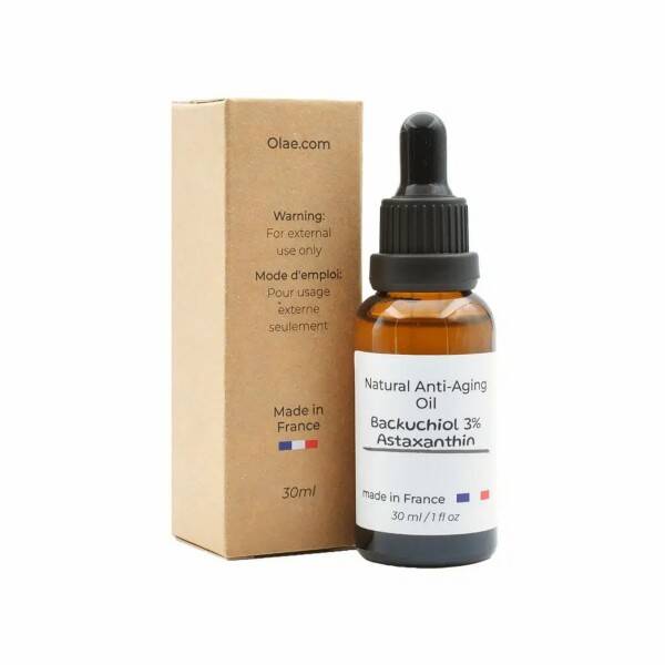 Anti-âge 3% Bakuchiol + Astaxanthin en Squalane