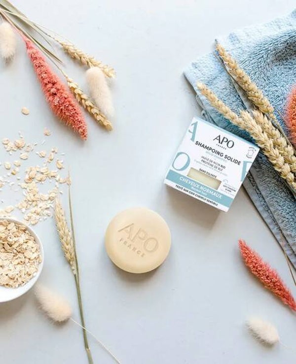 Shampoing Solide Avoine & Miel - Cheveux normaux -