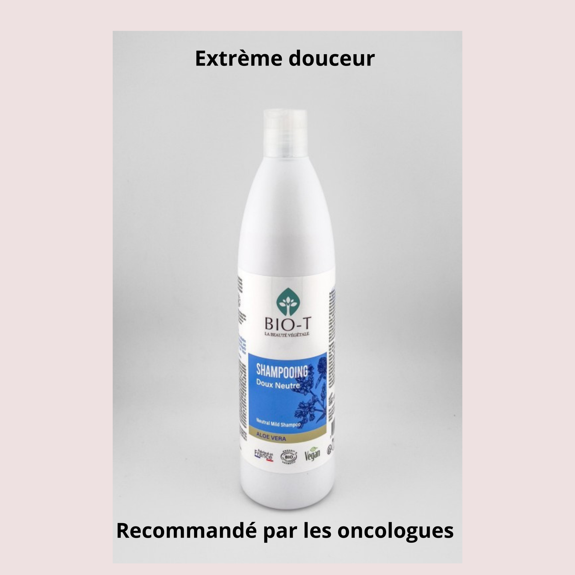 Shampooing Doux Neutre 500ml - Bio-T -