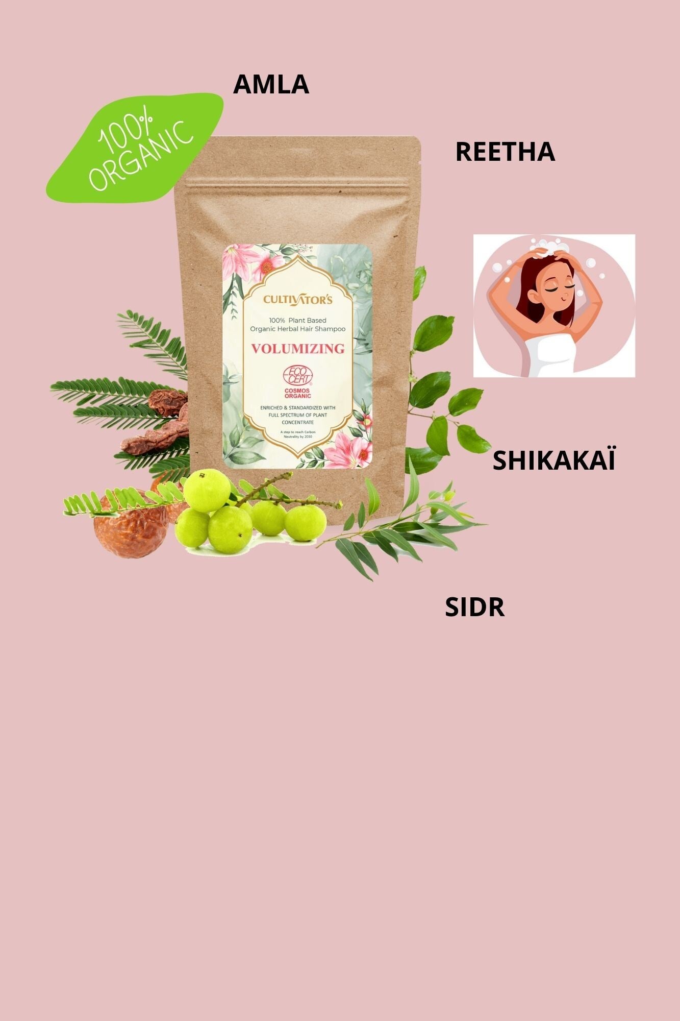 Shampoing VOLUME Biologique - Cultivator's