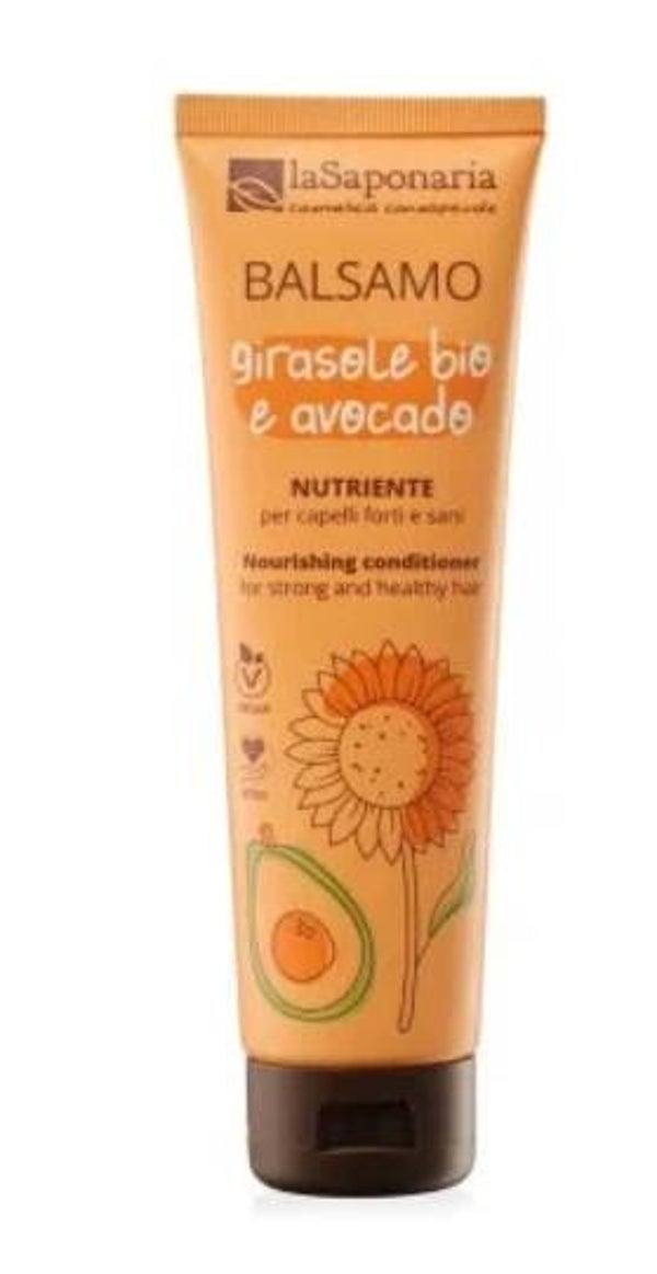 Après-Shampoing Nourrissant au Tournesol & Avocat Bio - La Saponaria -