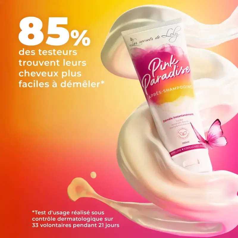 Après-shampoing Pink paradise